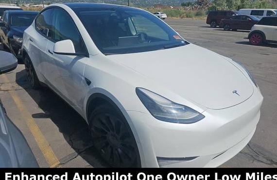TESLA MODEL Y 2022 7SAYGDEF4NF547089 image